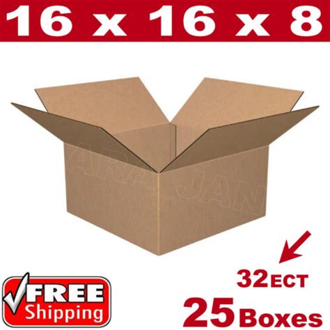 16x16x8 metal box|boxes for shipping 16x16x8.